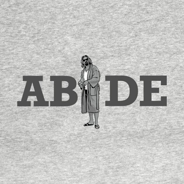 ABIDE - Dude Lebowski Robe Design by GIANTSTEPDESIGN